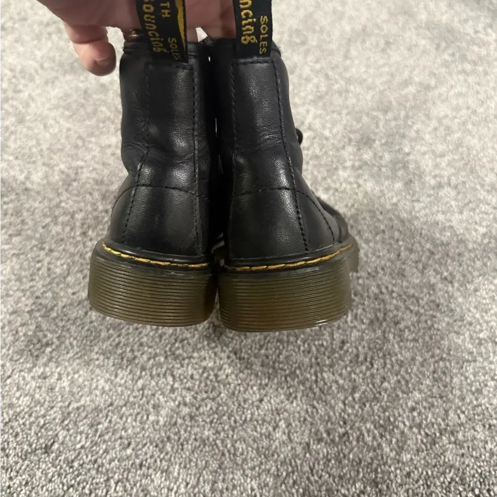 Dr. Martens 1460 Black Lace-Up Leather Boots Sz 12